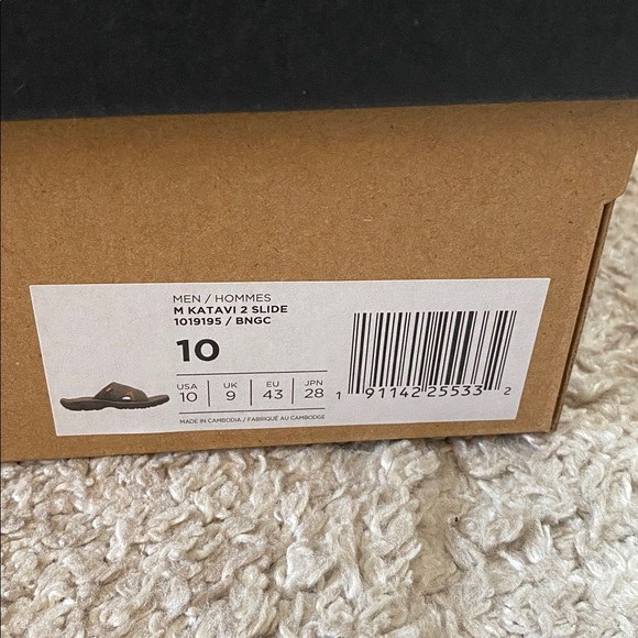 New with box Teva Katavu 2 slide sandals men’s size 10 main image 8